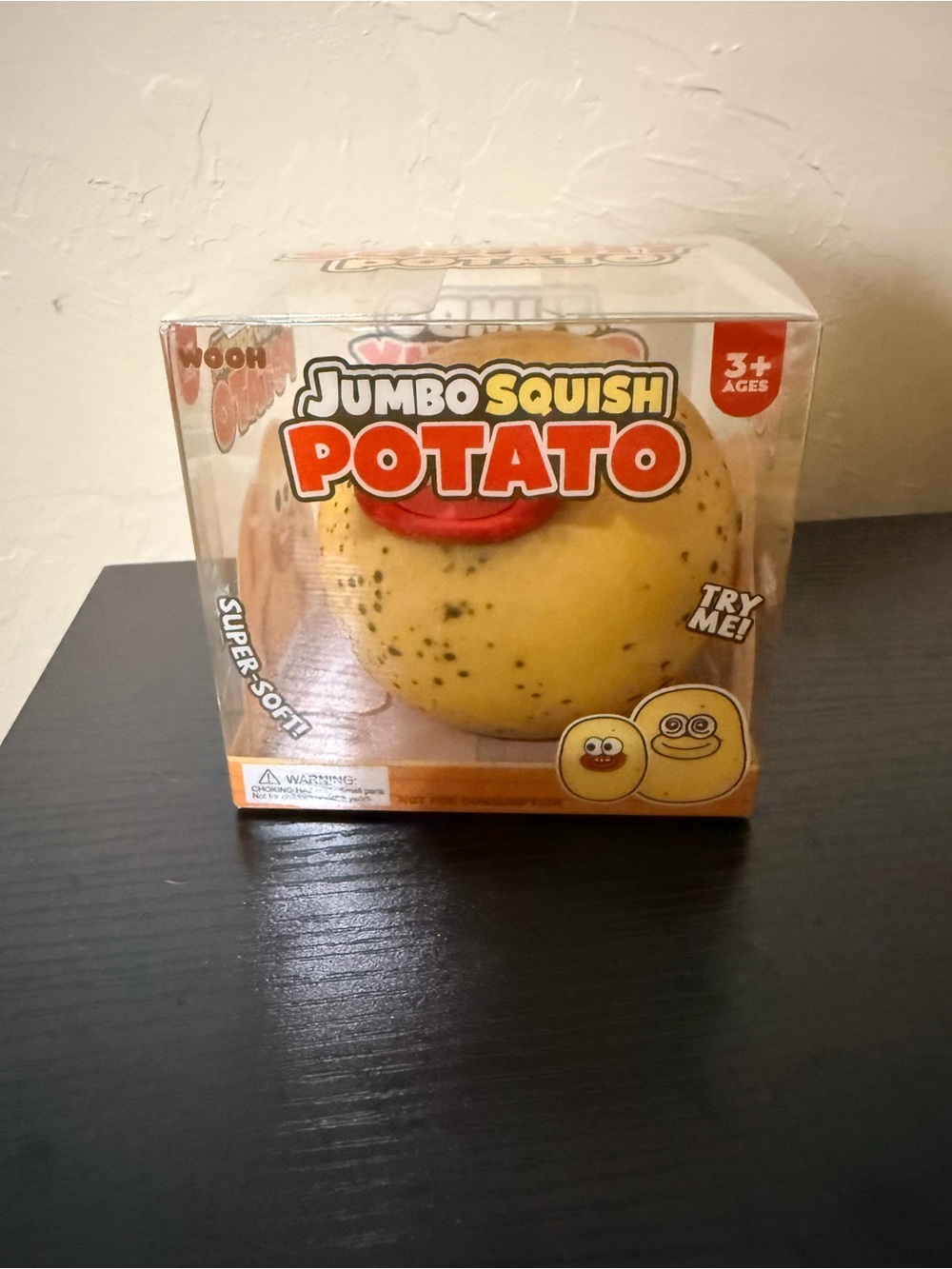 Jumbo Squish Potato Kids Toy - $12 each 3 available
